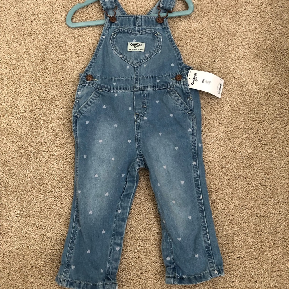 Toddler overalls NWT
